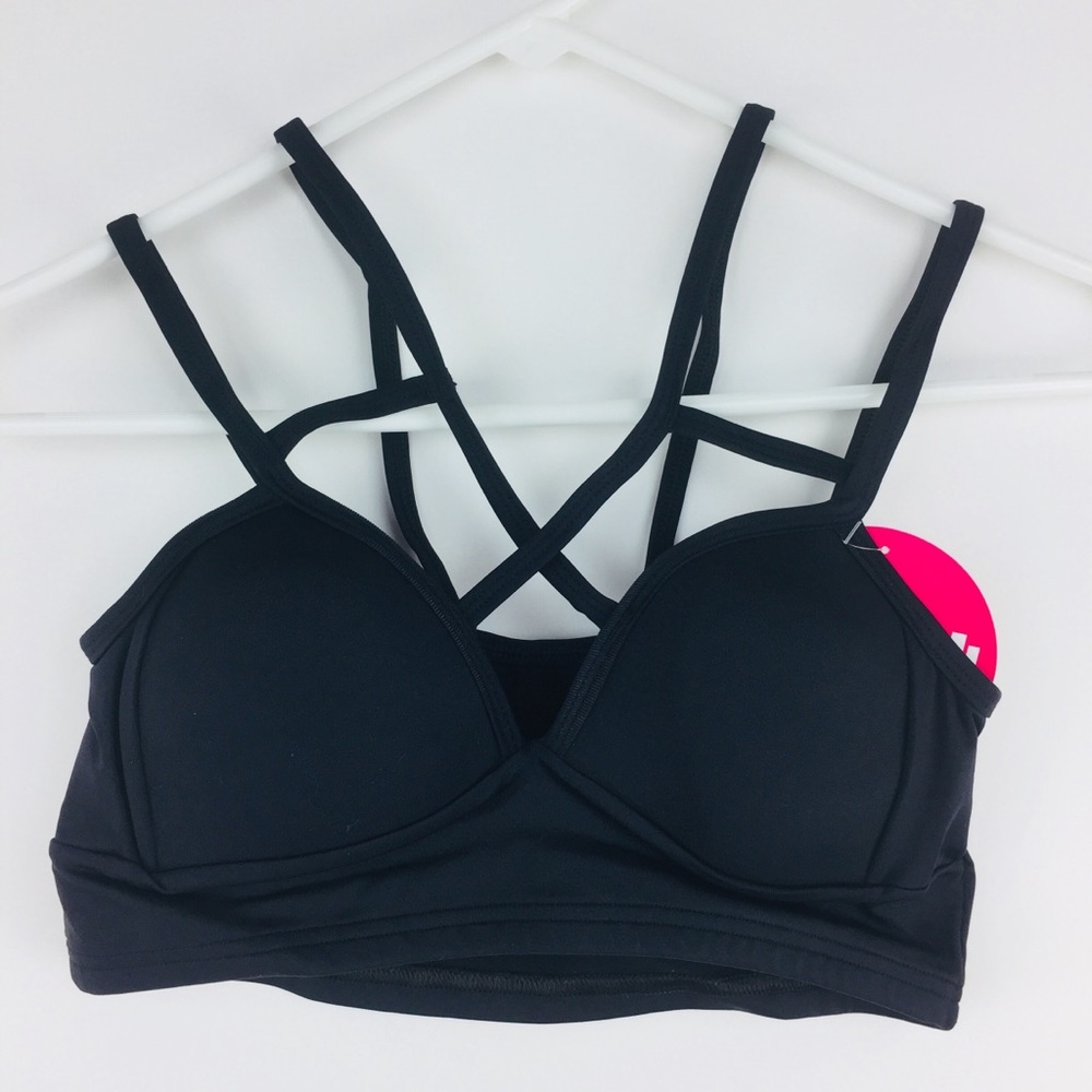 Brazilian Supplex Sports Bra Top with Padding - Picture 2 of 7